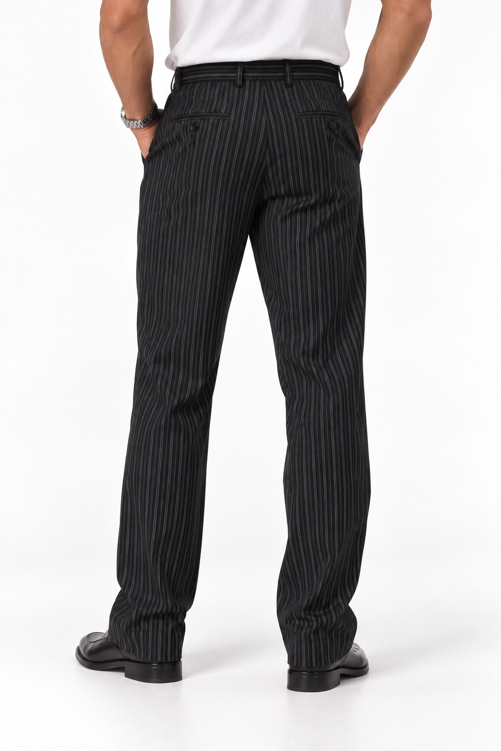 Pinstripe Trousers