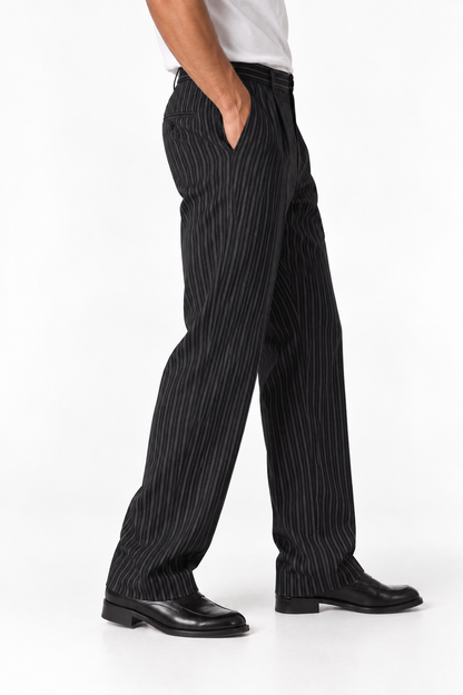 Pinstripe Trousers