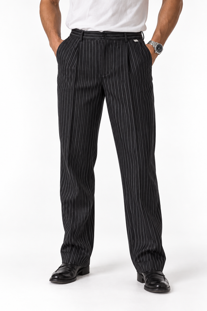 Pinstripe Trousers