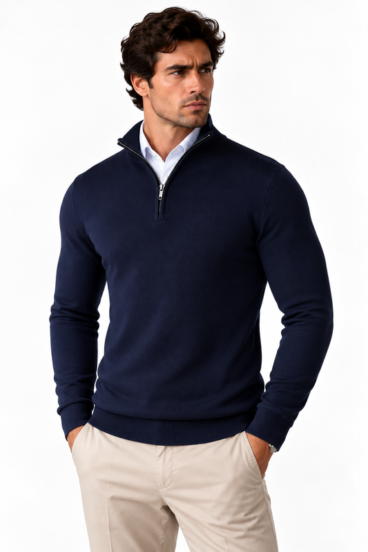 Quarter-Zip Sweater