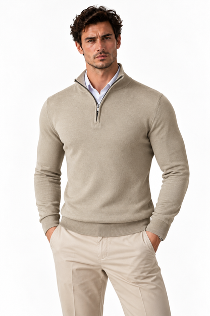 Quarter-Zip Sweater
