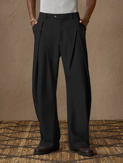 Pleated Tailored Trousers
