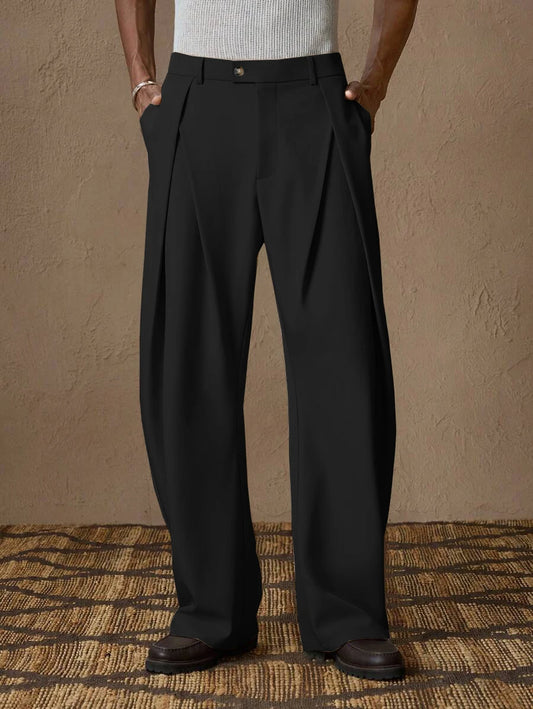 Pleated Tailored Trousers