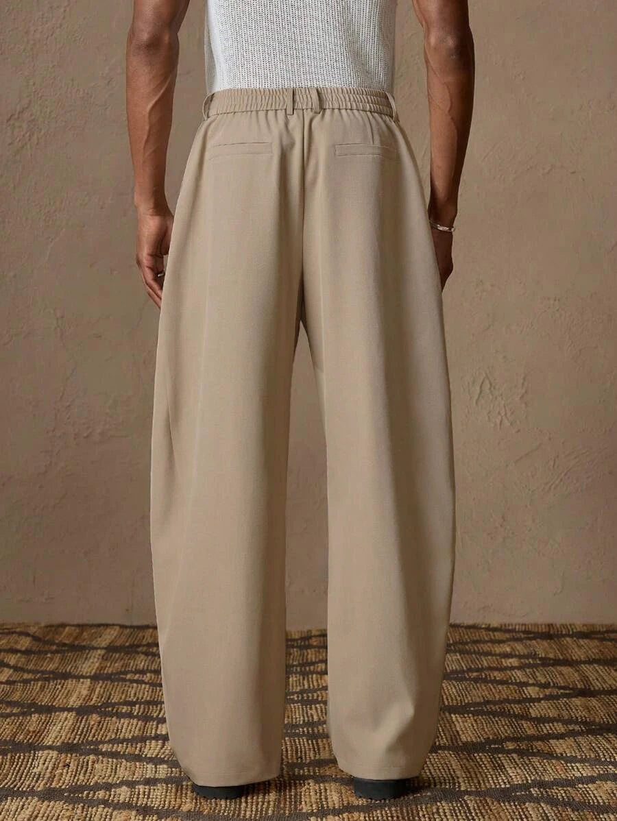 Pleated Tailored Trousers